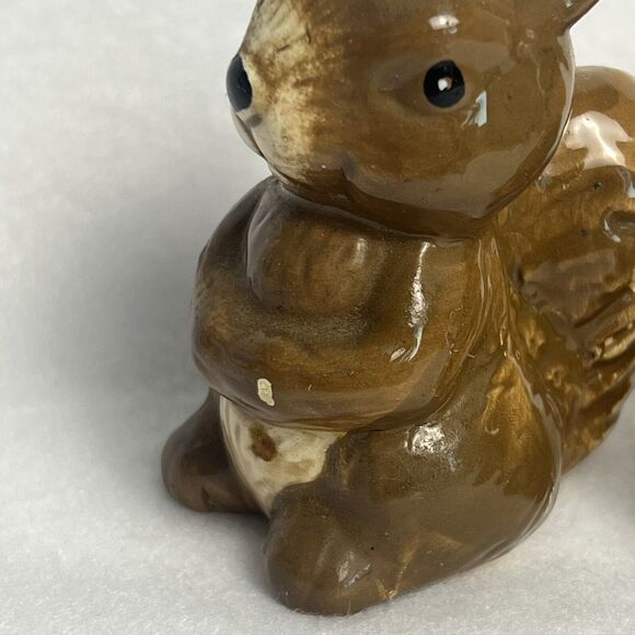 VTG Ceramic Squirrel Salt And Pepper Shaker Set Forest Woodland Animal Whimsy - Picture 14 of 15
